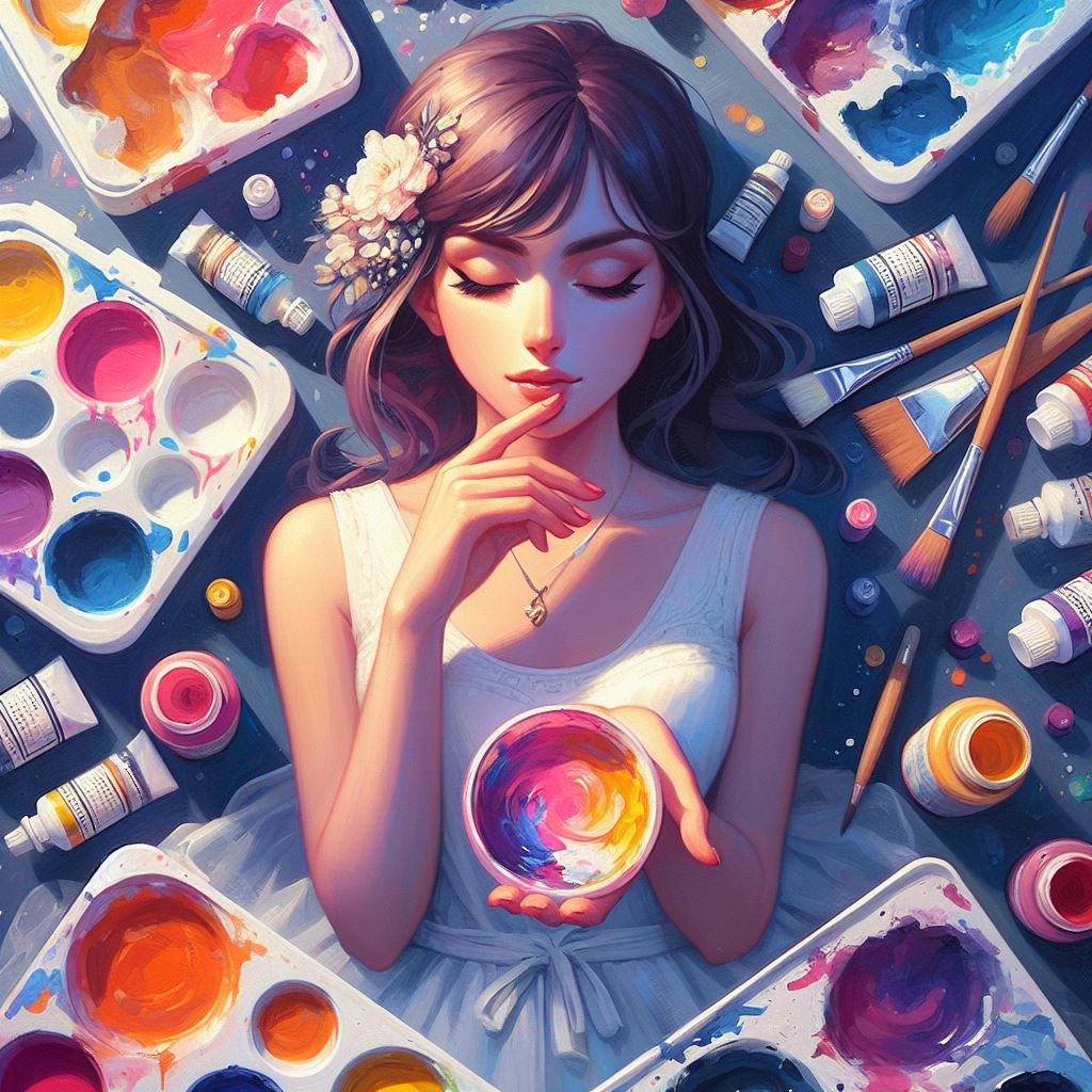 Wählen Sie Qualität bei Acrylfarben