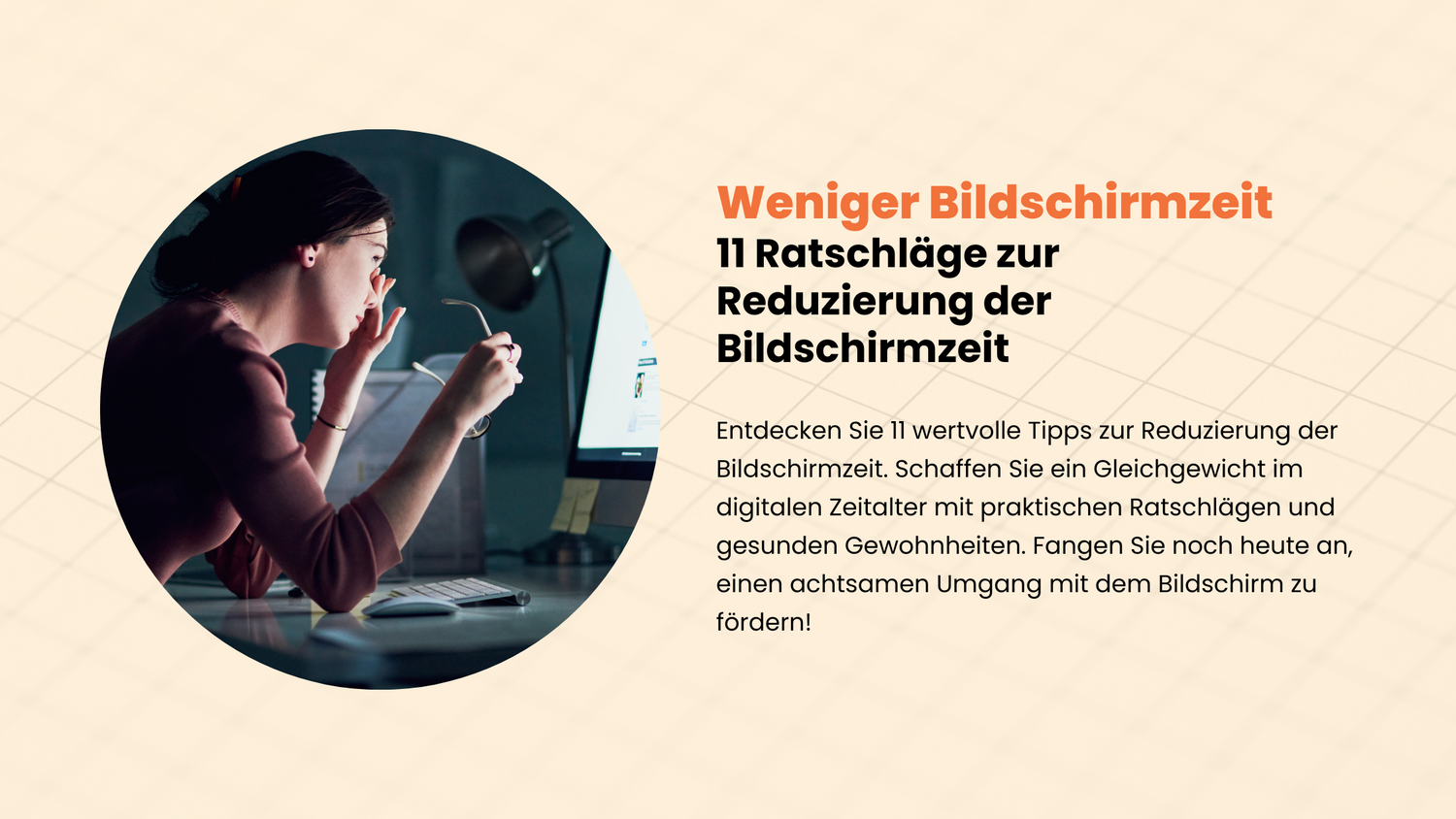 11 Ratschläge zur Reduzierung der Bildschirmzeit