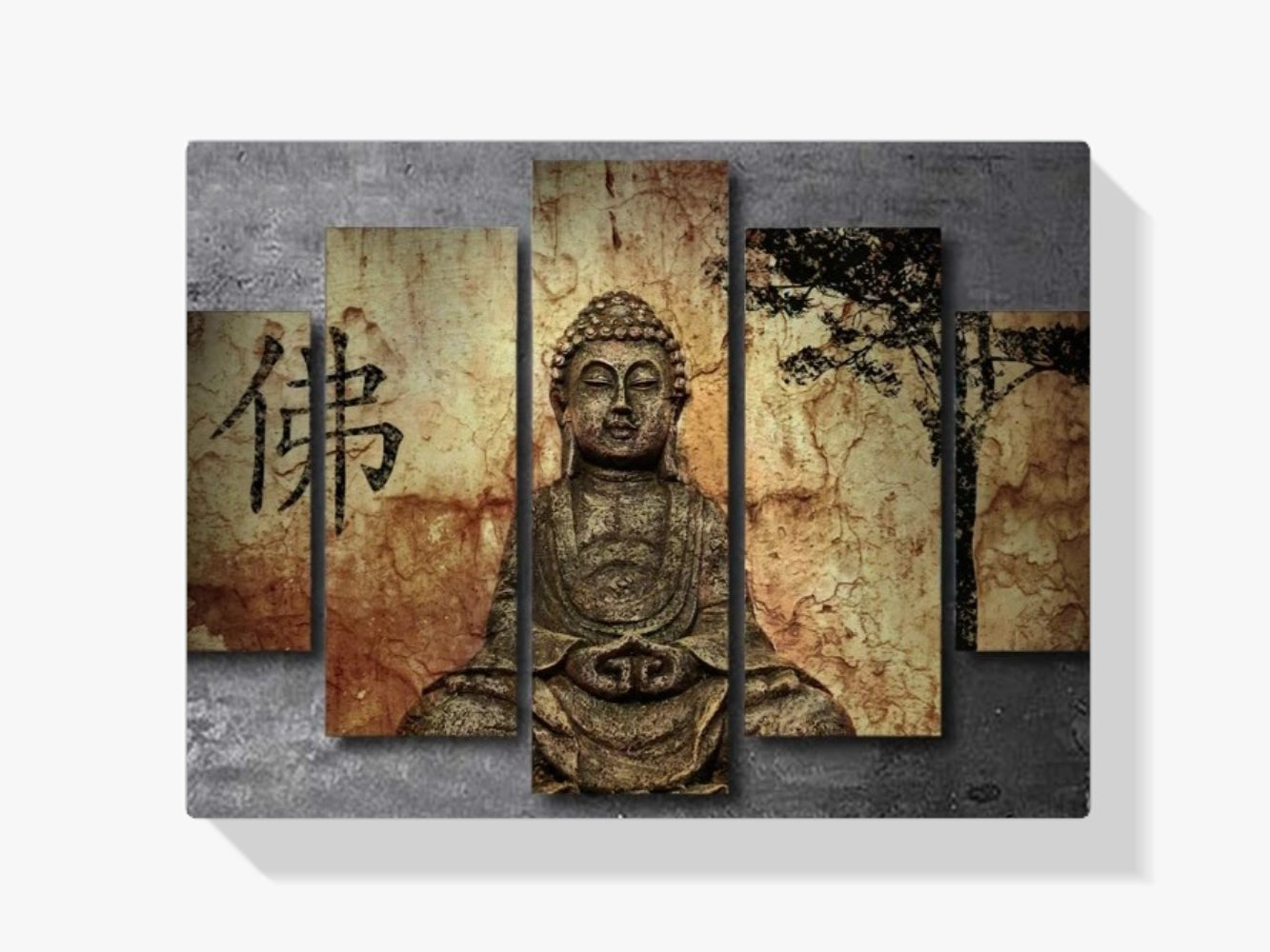 Buddha Chinesische Zeichen - Malen nach Zahlen