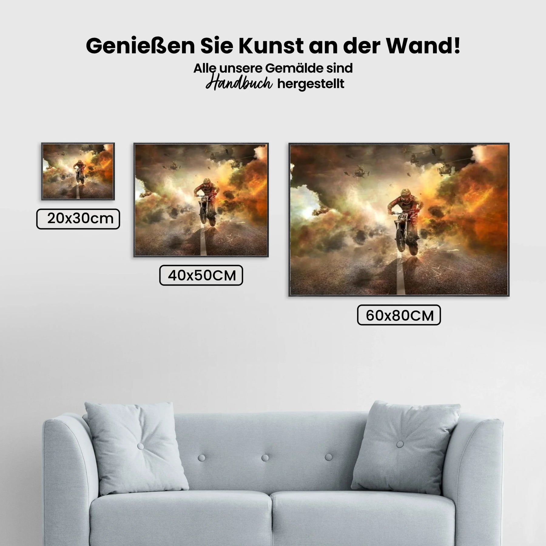 Cross-Bike - Malen nach Zahlen