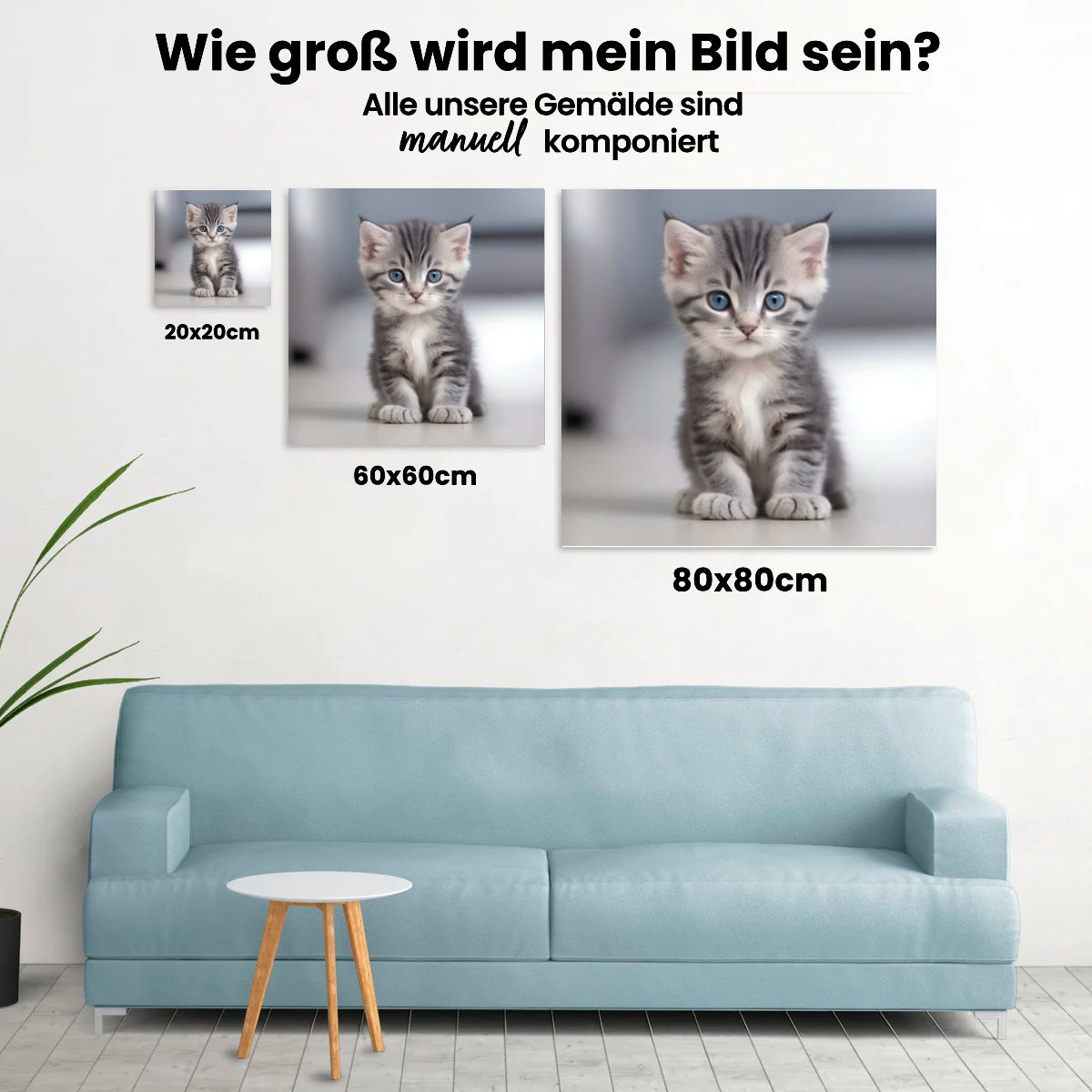 Das schönste Kätzchen - Malen nach Zahlen