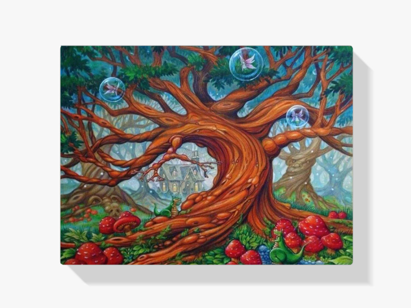 Der Zauberbaum - Malen nach Zahlen