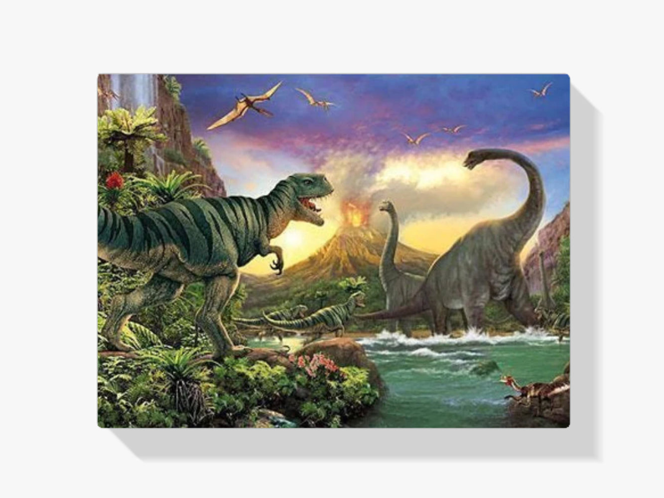 Dinosaurier - Malen nach Zahlen