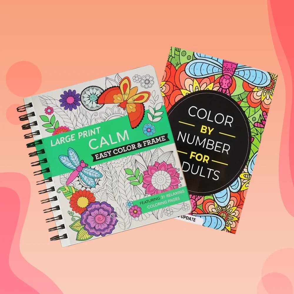 Farben nach Zahlen - Farbtöne der Gelassenhei