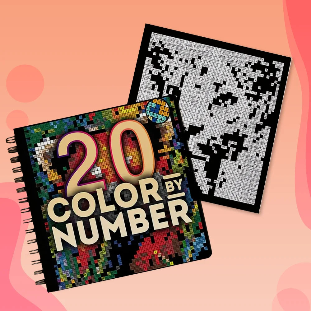 Farben nach Zahlen - Kunst in Sequenz