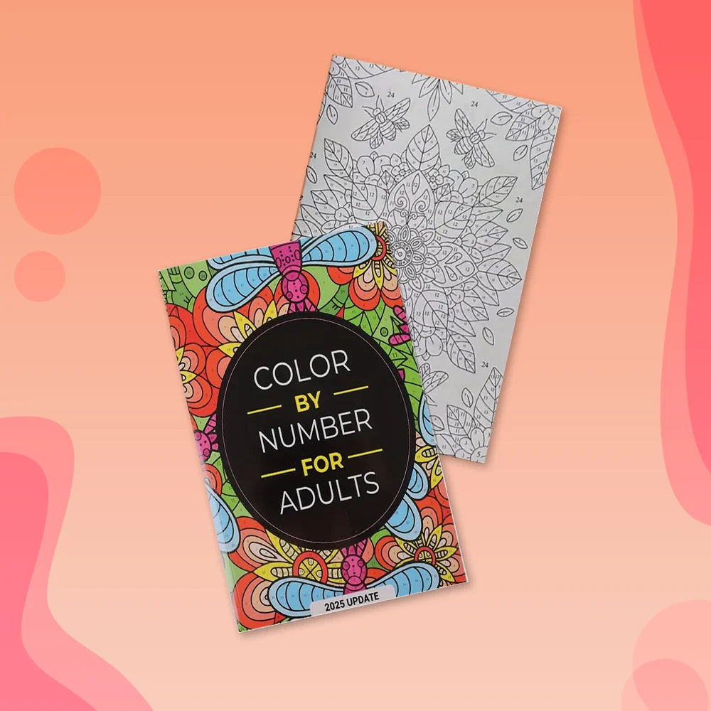 Farben nach Zahlen - Ruhe in Farbe