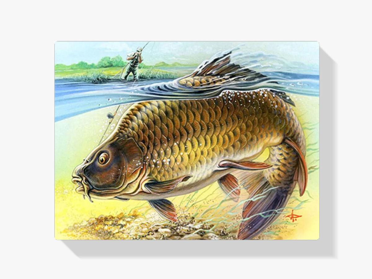 Fische Im Wasser - Malen nach Zahlen