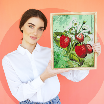malen nach zahlen fruit