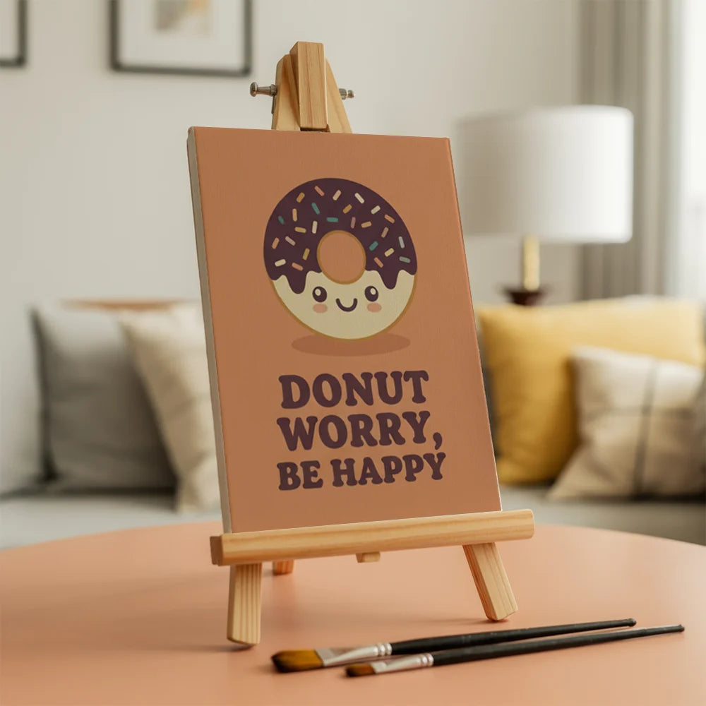 Malen nach Zahlen - 6 Mini-Gemälde | Kaffee & Entspannung