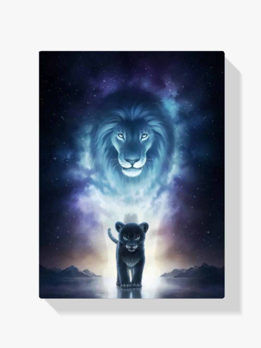 Kleiner starker Löwe - Malen nach Zahlen