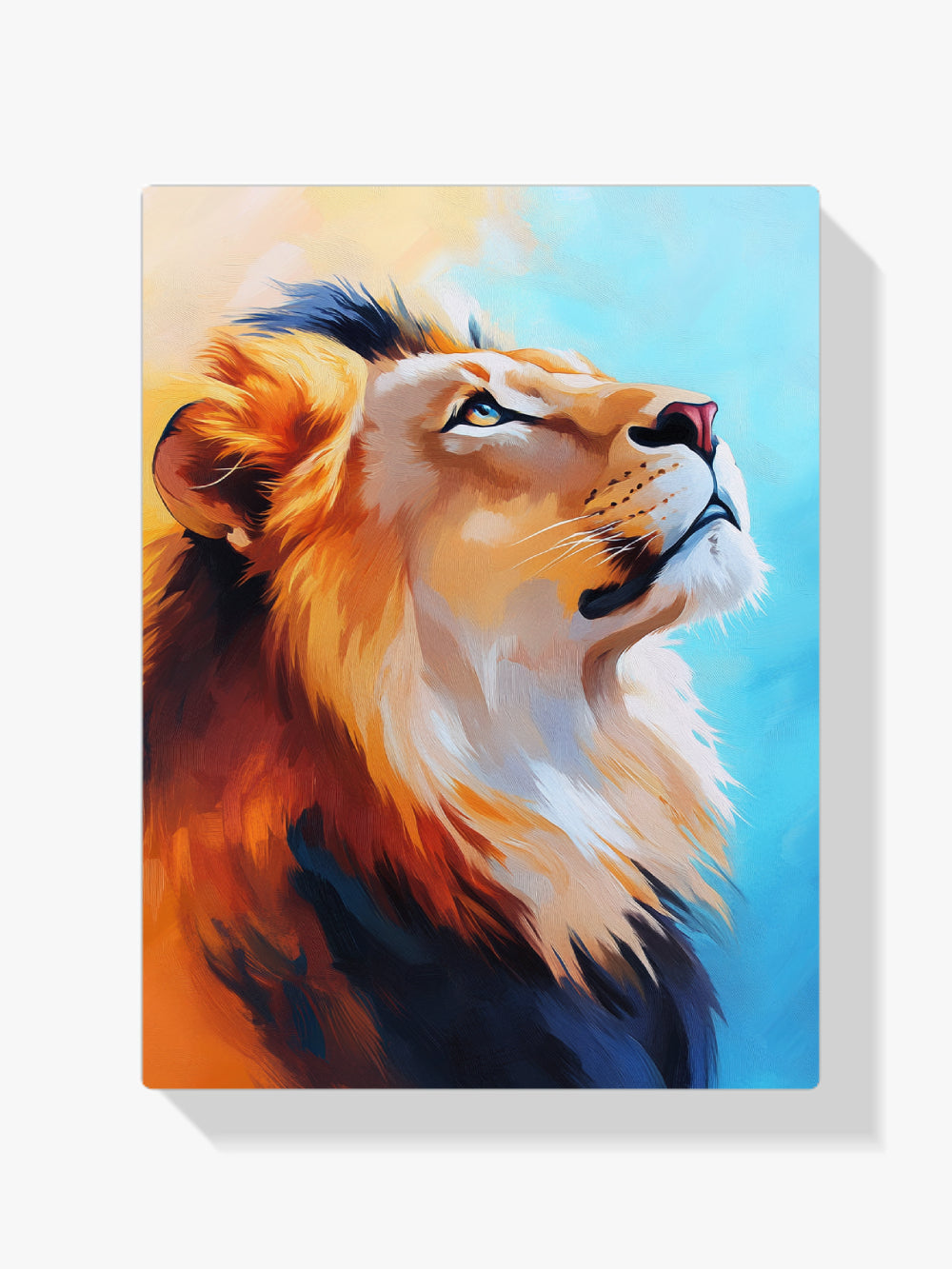 Malen nach Zahlen - Königlicher Goldener Löwe