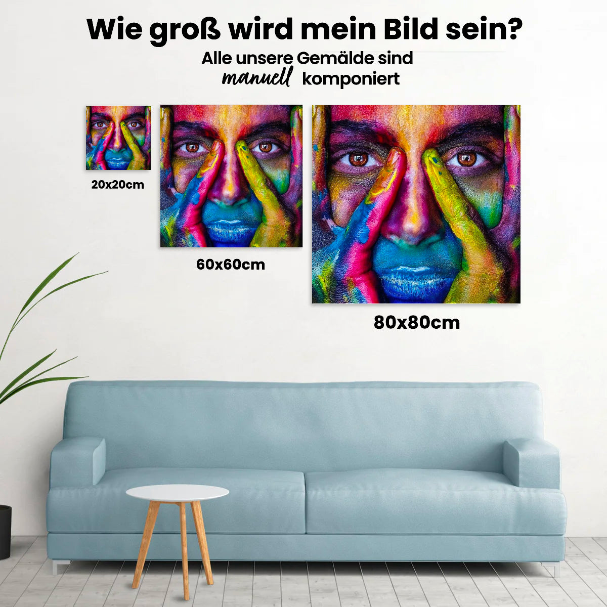 Kunstwerke von Frauen - Malen nach Zahlen