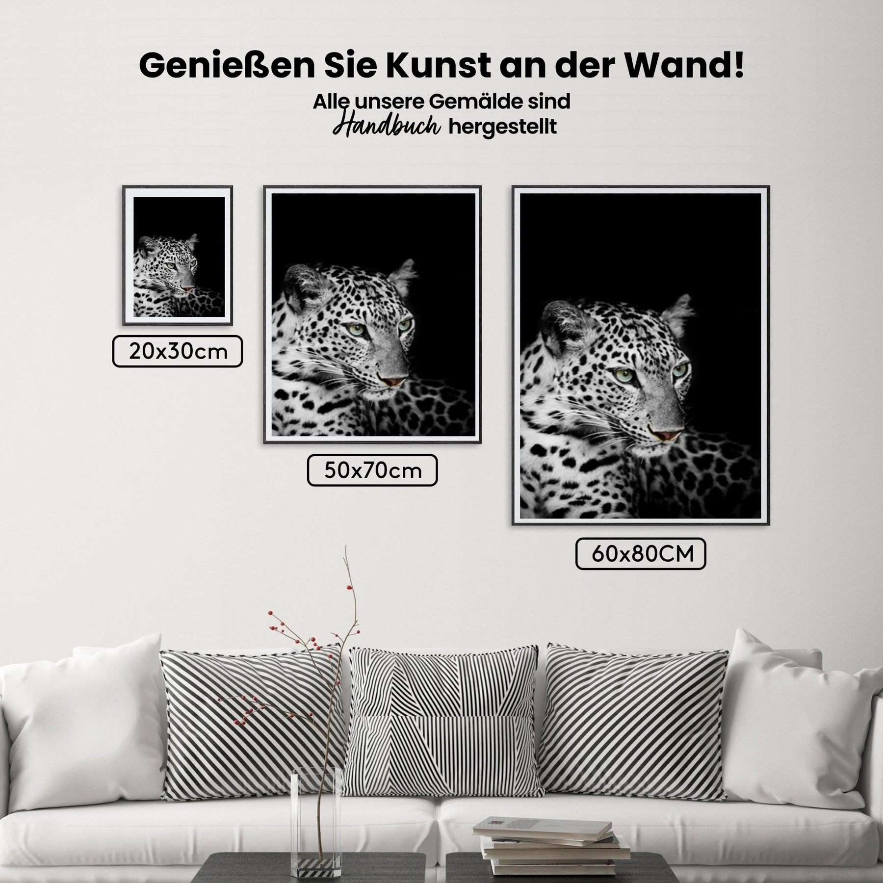 Leopard - Malen nach Zahlen