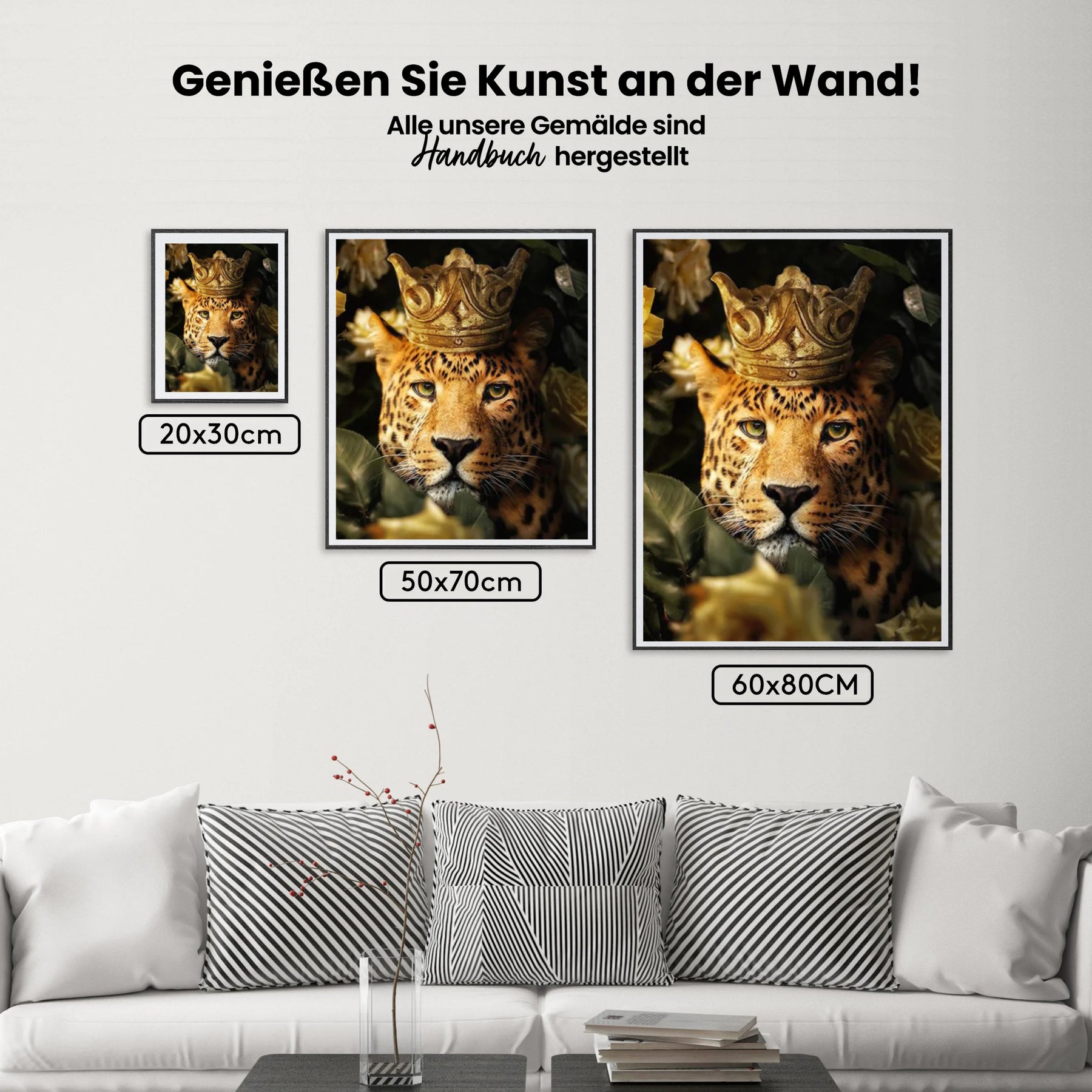 Leopard - Malen nach Zahlen