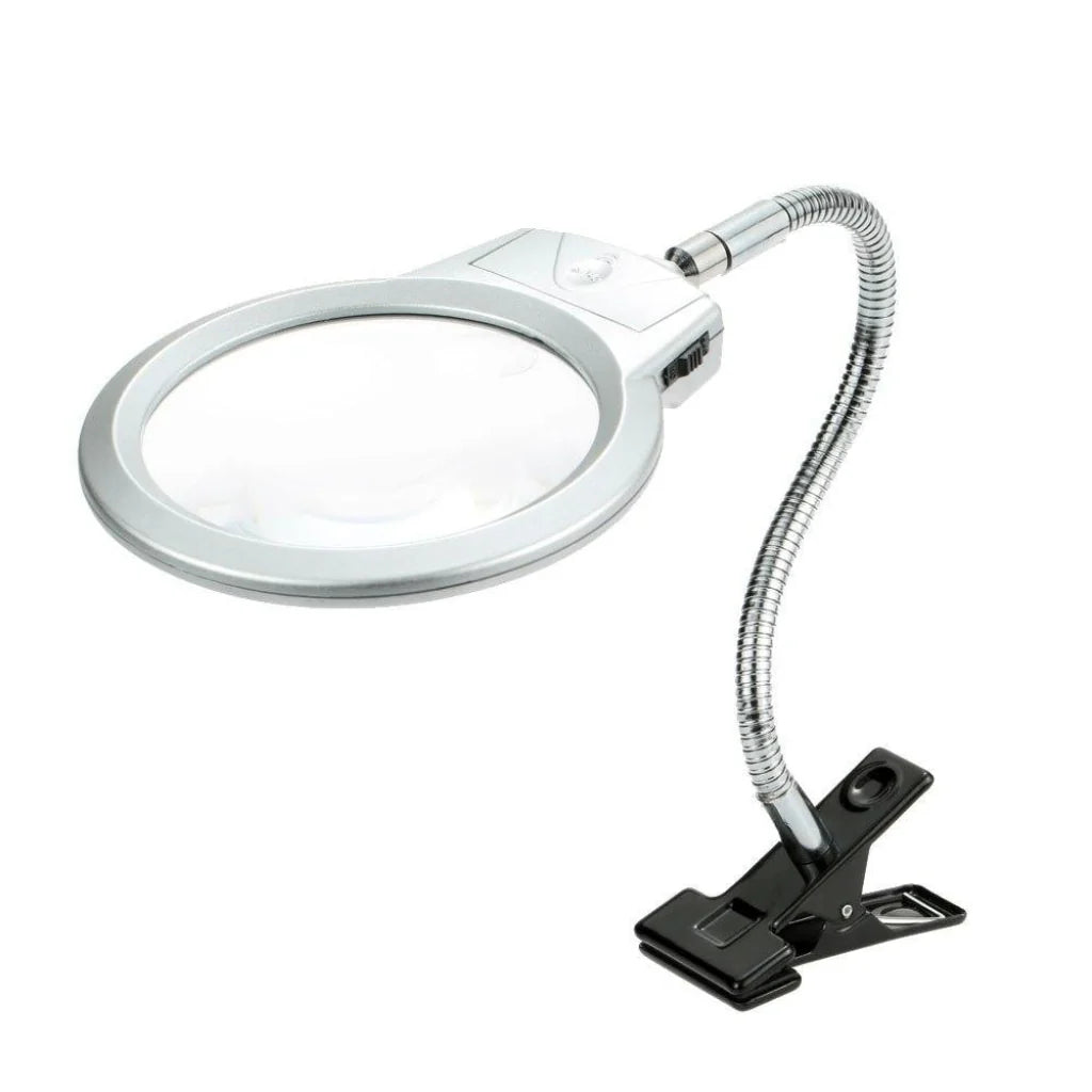 Lupe mit Led-Lampe - Malen nach Zahlen