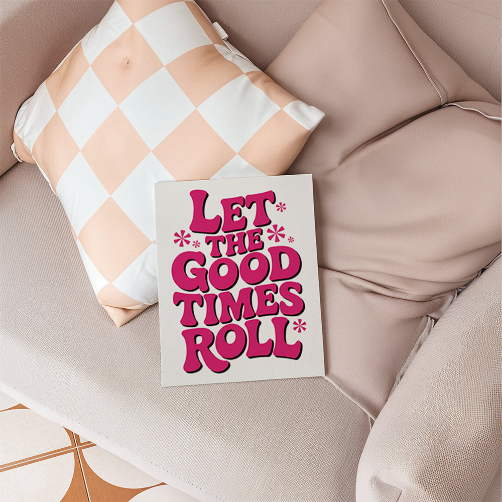 Malen nach Zahlen - 6 Mini-Gemälde | Denk Rosa-Set