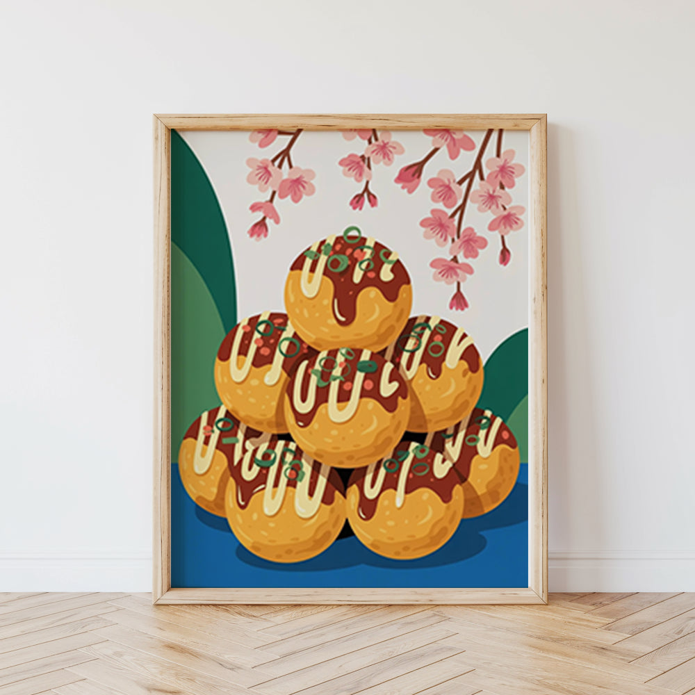 Malen nach Zahlen - 6 Mini-Gemälde | Genießen Sie Japan-Set