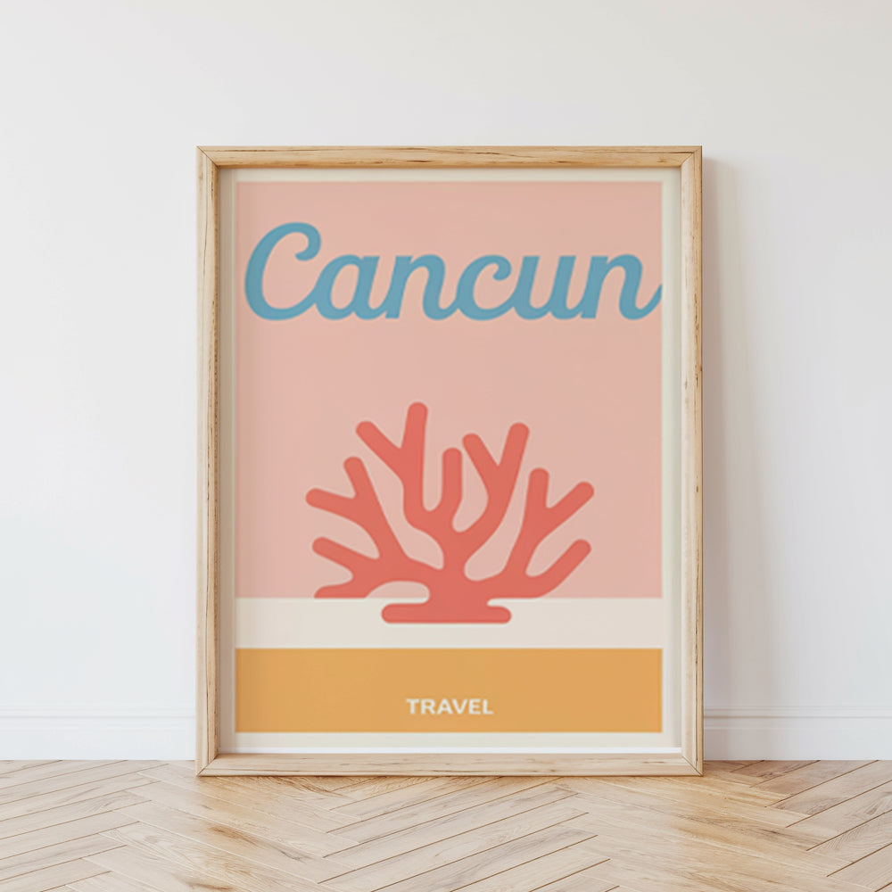 Malen nach Zahlen - 6 Mini-Gemälde | Reiseplakatset-Set