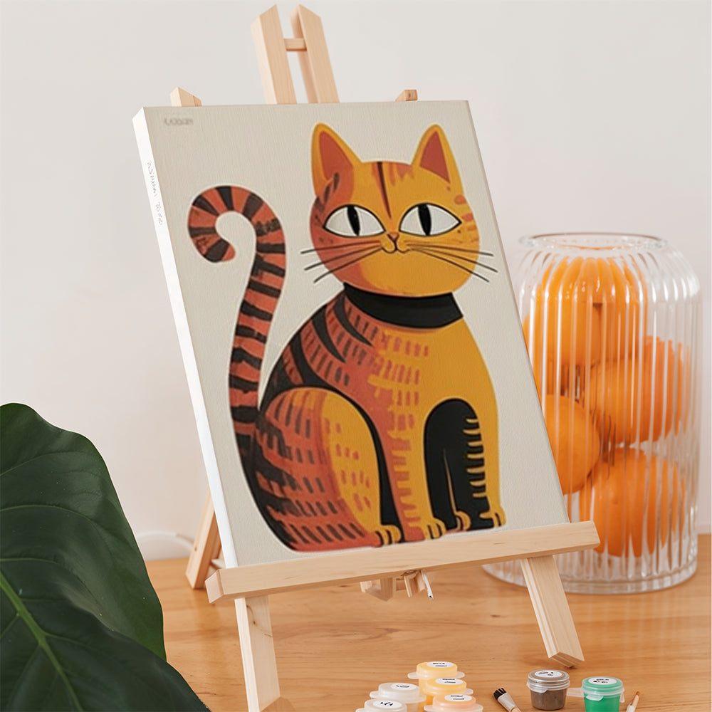 Malen nach Zahlen – 6 Mini-Gemälde Schwänze & Schmuckstücke-Set (10)