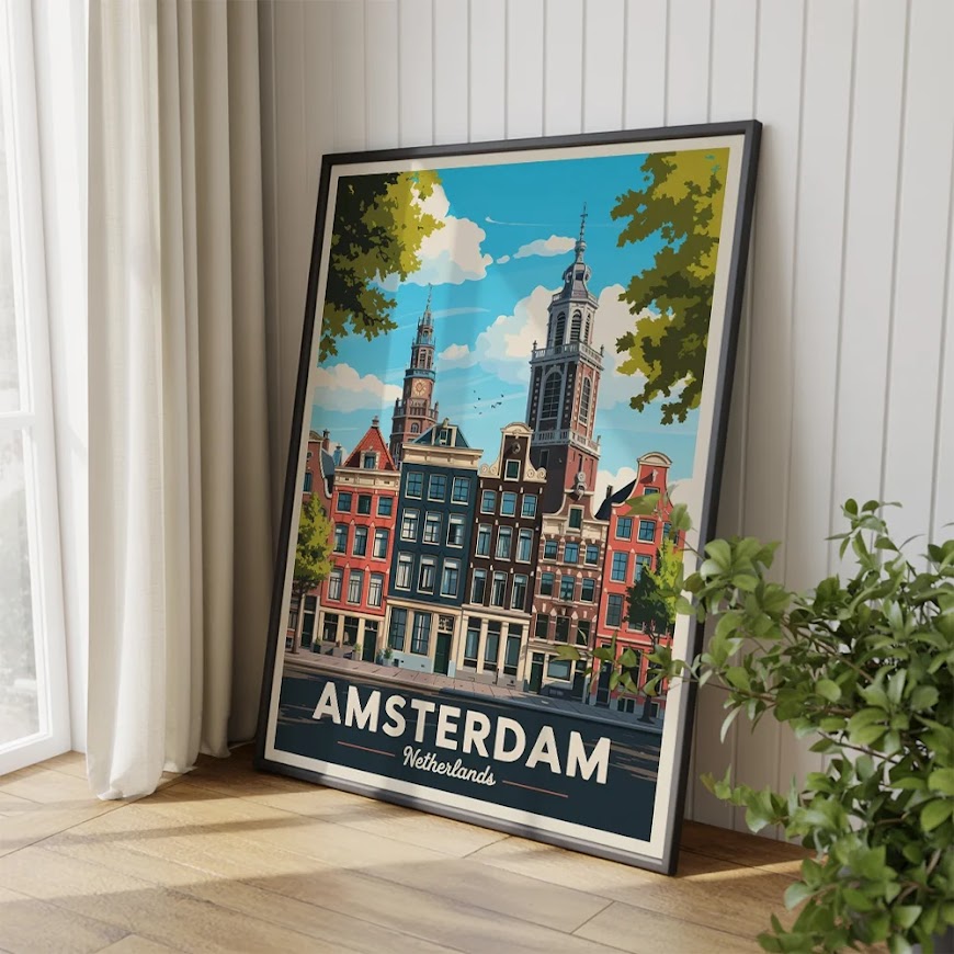 Malen nach Zahlen - Amsterdam, Niederlande
