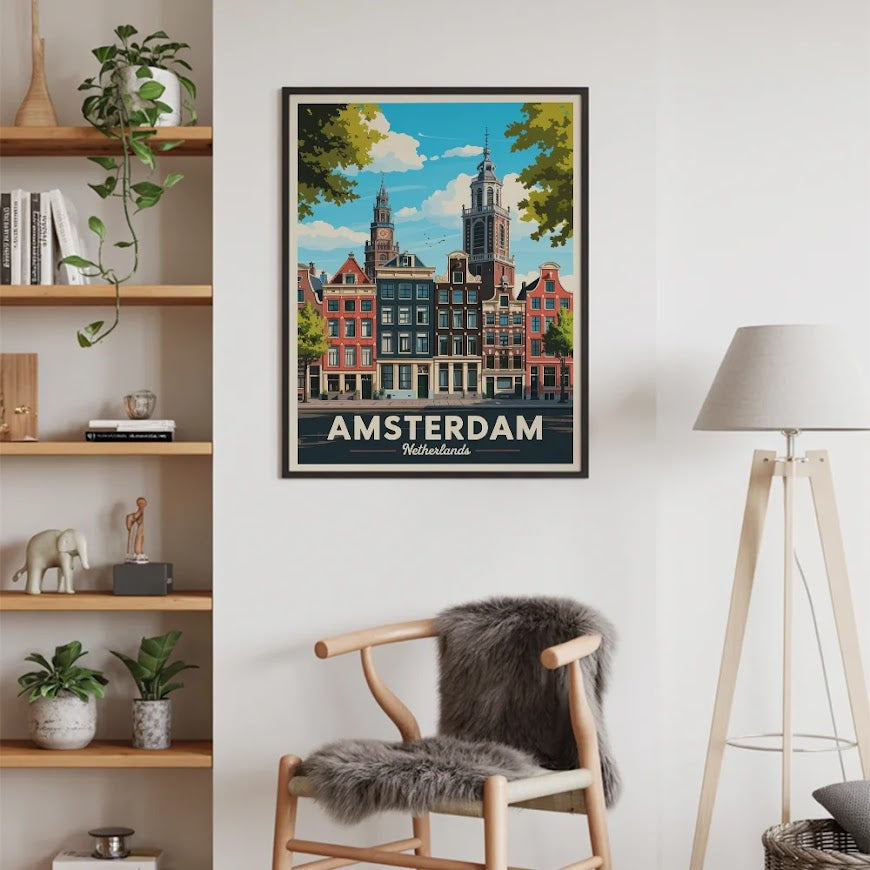 Malen nach Zahlen - Amsterdam, Niederlande