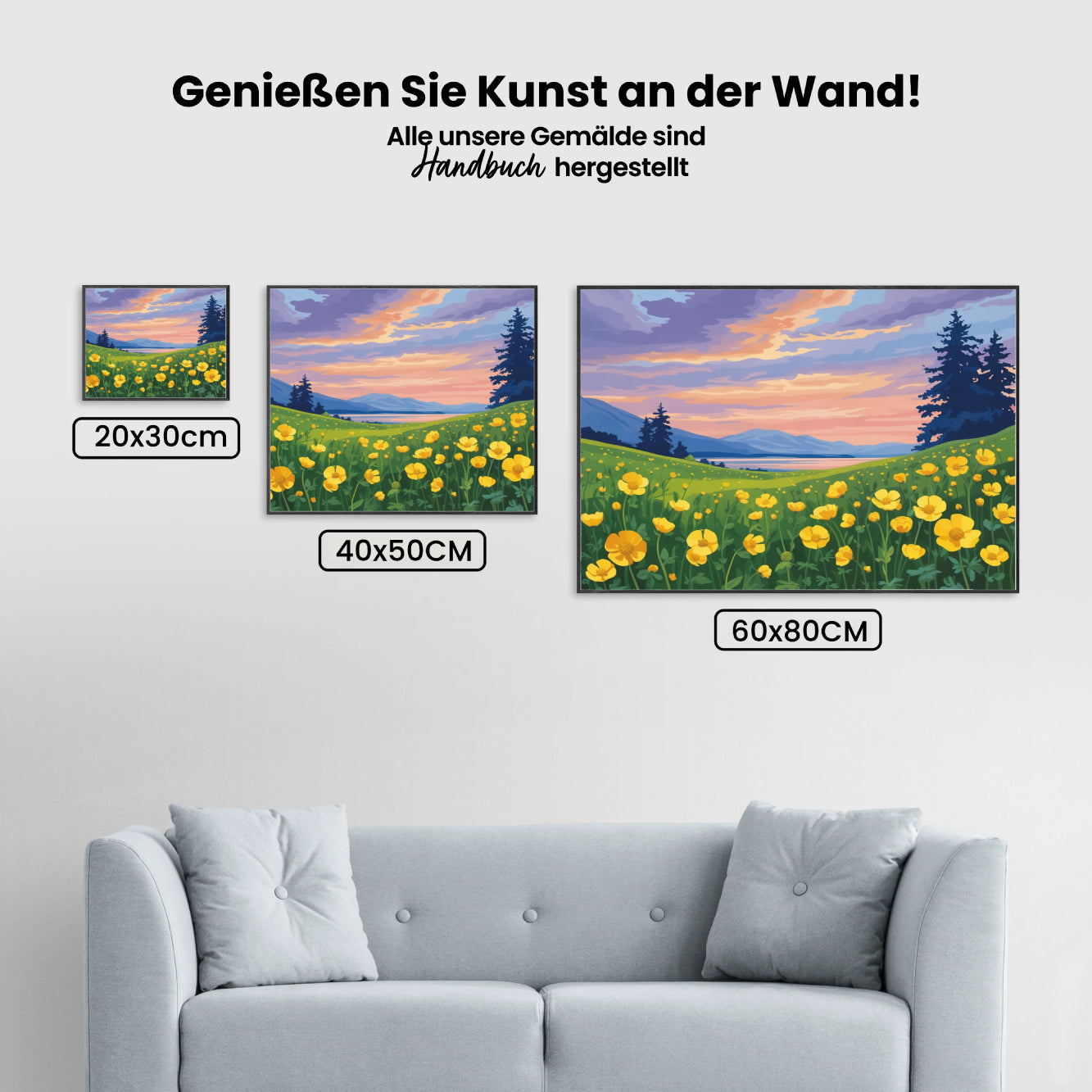 Malen nach Zahlen - Butterblumenflüstern