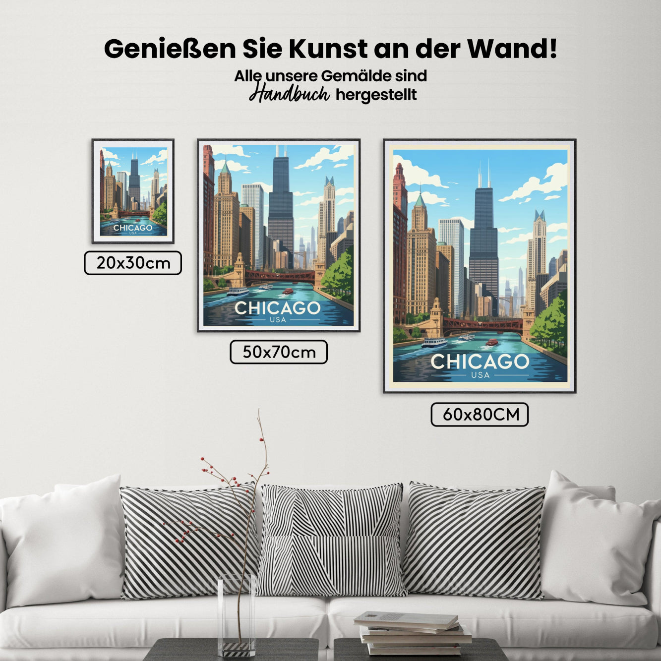 Malen nach Zahlen - Chicago, USA