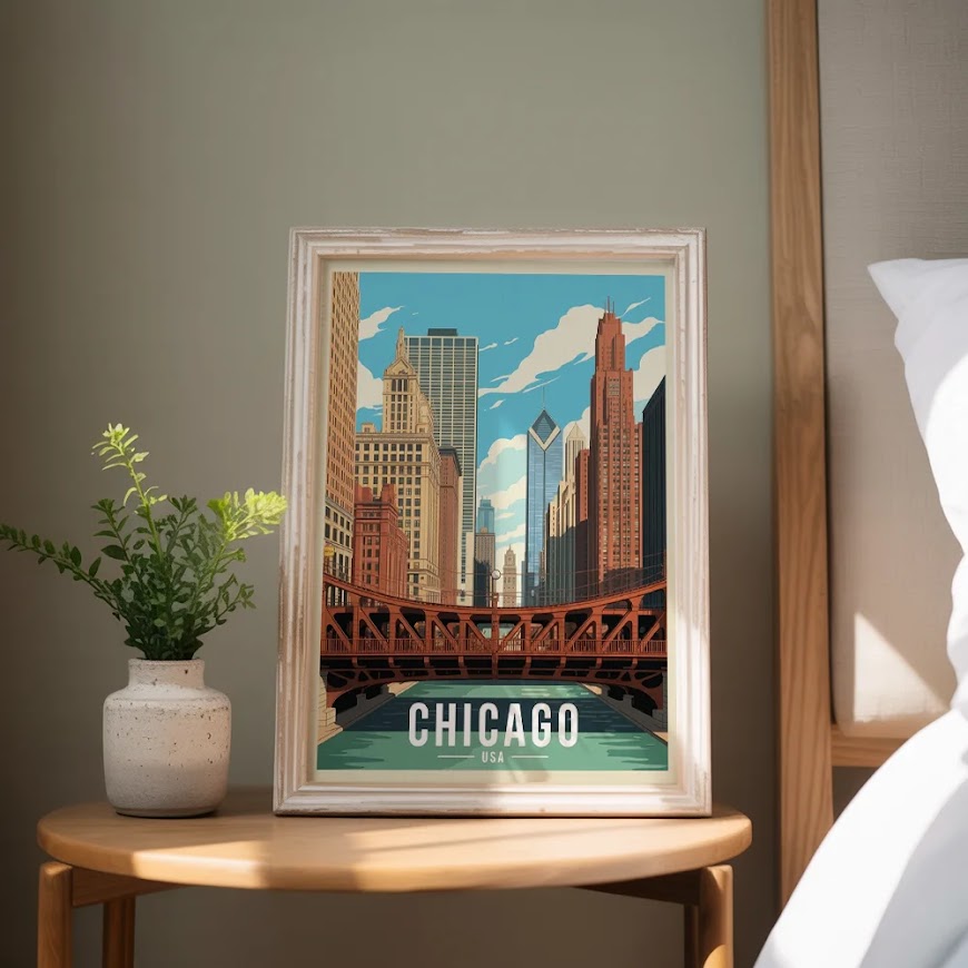 Malen nach Zahlen - Chicago, USA_V2