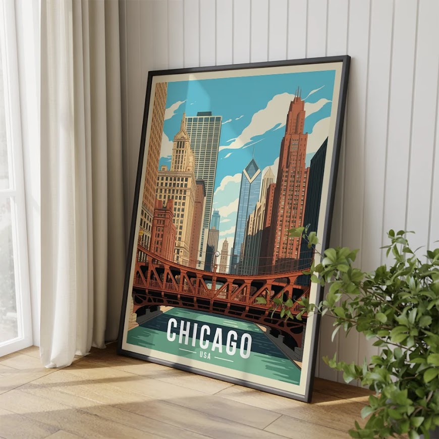 Malen nach Zahlen - Chicago, USA_V2