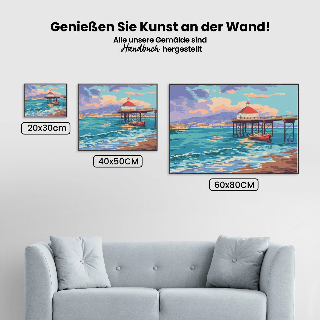 Malen nach Zahlen - Der geheime Pier