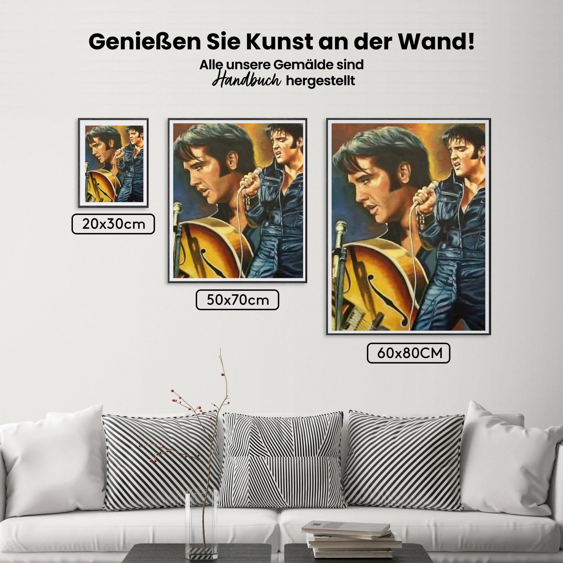 Malen nach Zahlen - Der singende Elvis Presley