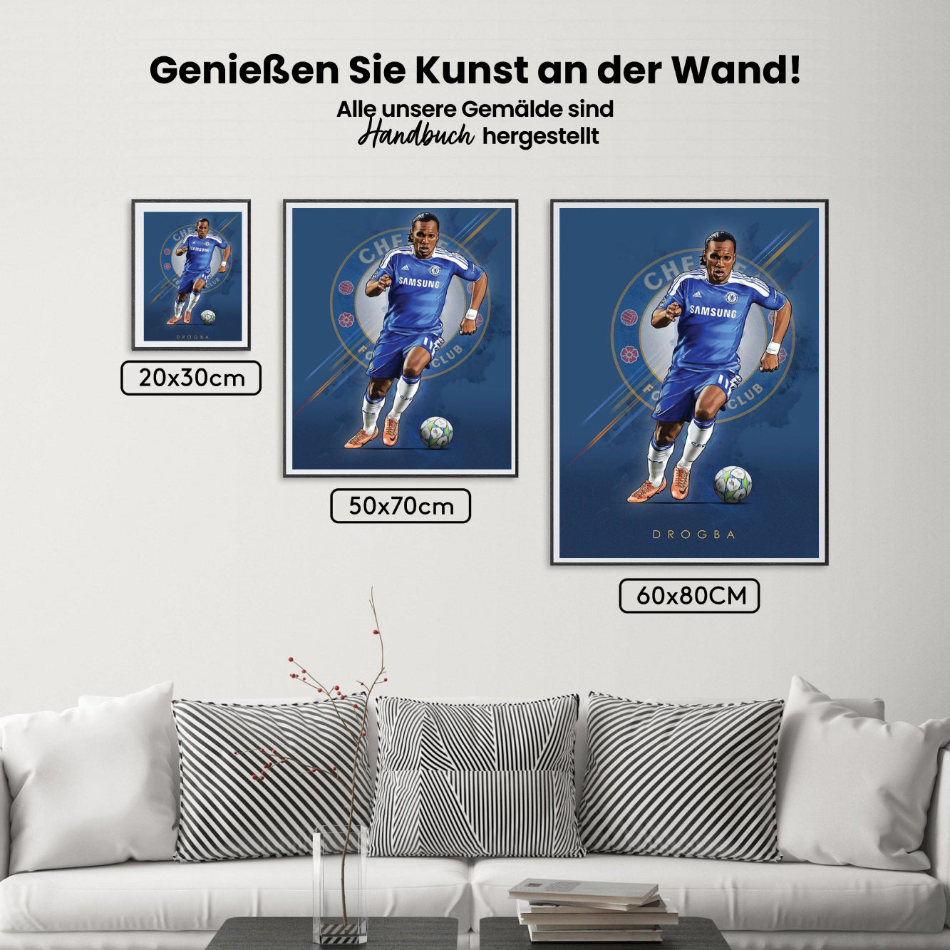 Malen nach Zahlen - Didier Drogba