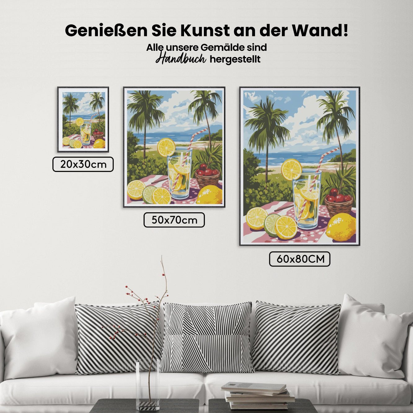 Malen nach Zahlen - Limonadenträume