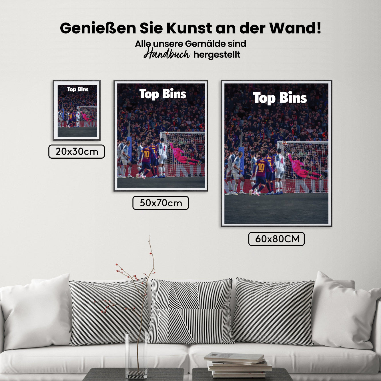 Malen nach Zahlen - Lionel Messi