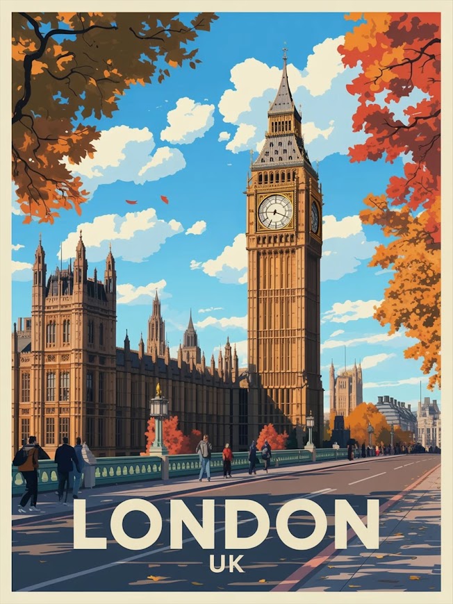 Malen nach Zahlen – London, Großbritannien (2)