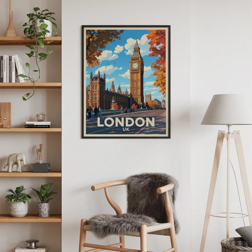Malen nach Zahlen - London, Großbritannien