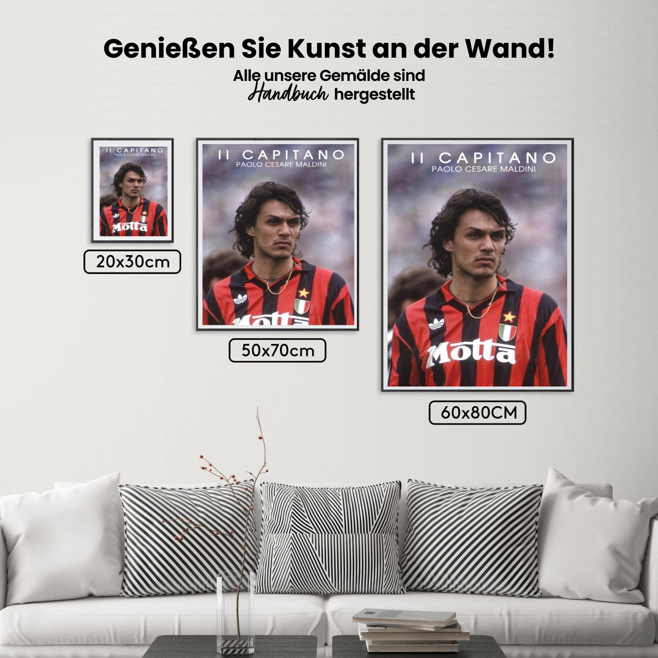 Malen nach Zahlen - Paolo Maldini