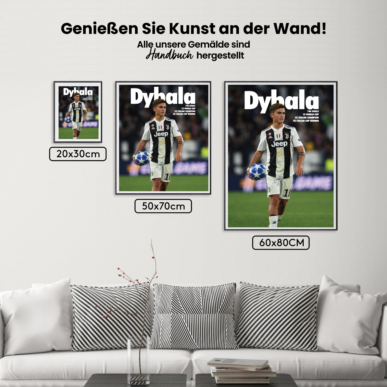 Malen nach Zahlen - Paulo Dybala