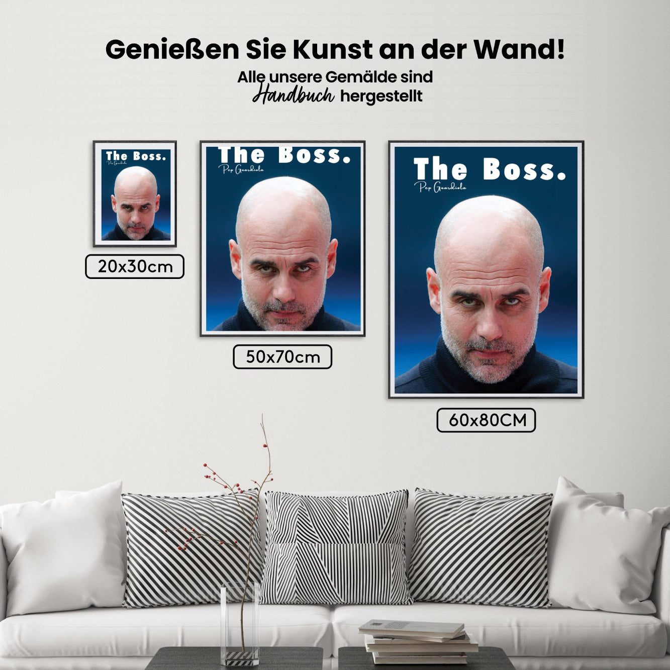 Malen nach Zahlen - Pep Guardiola