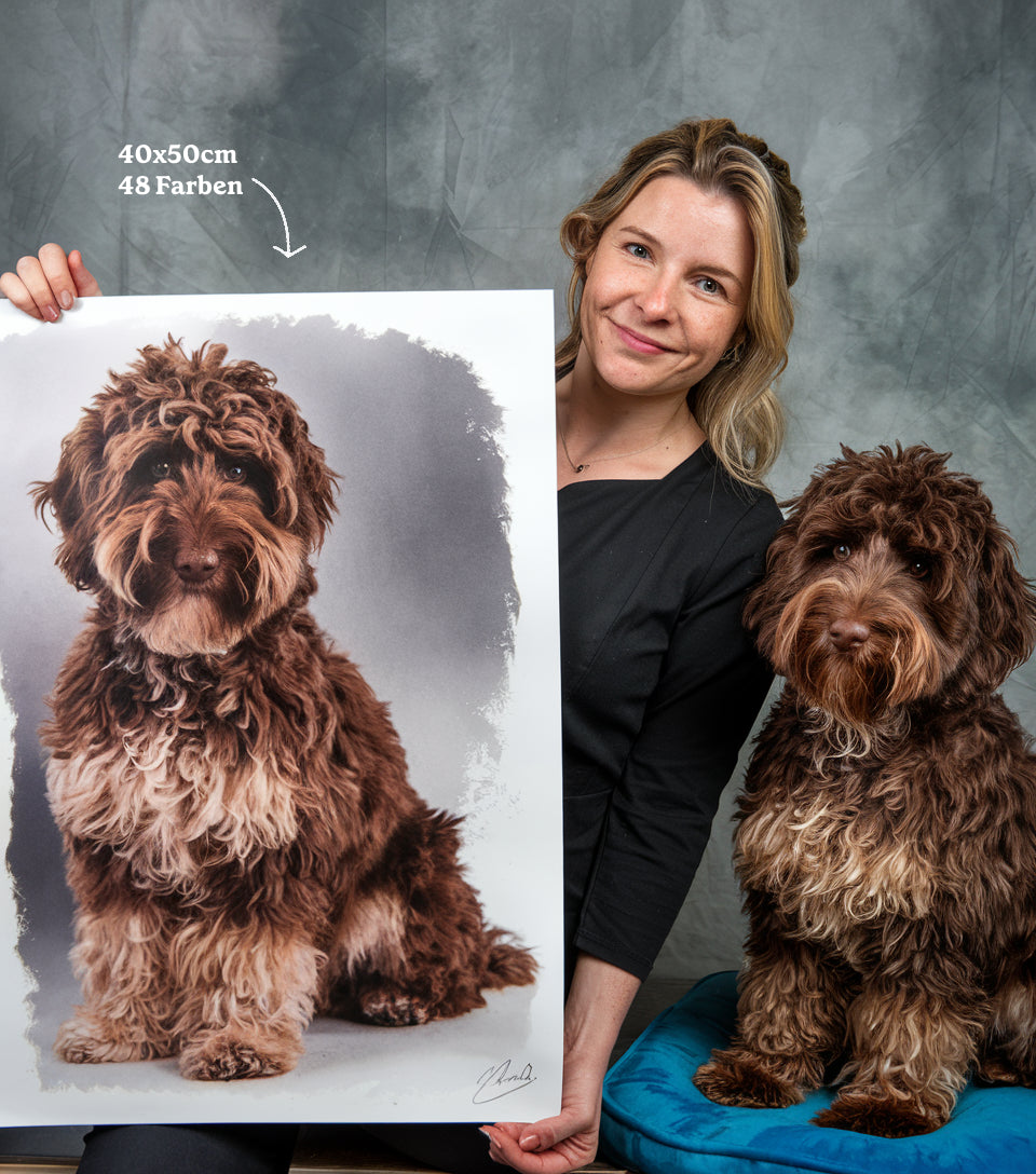 Malen nach Zahlen Personalisiert 40x50cm 48 farben