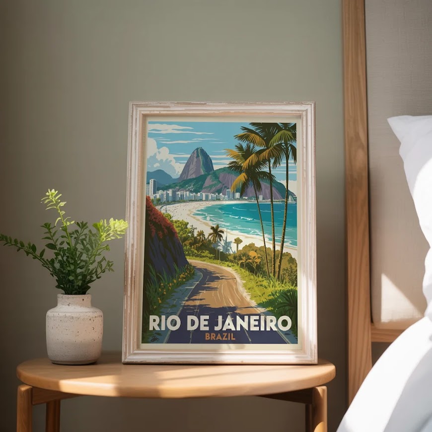 Malen nach Zahlen - Rio, Brasilien
