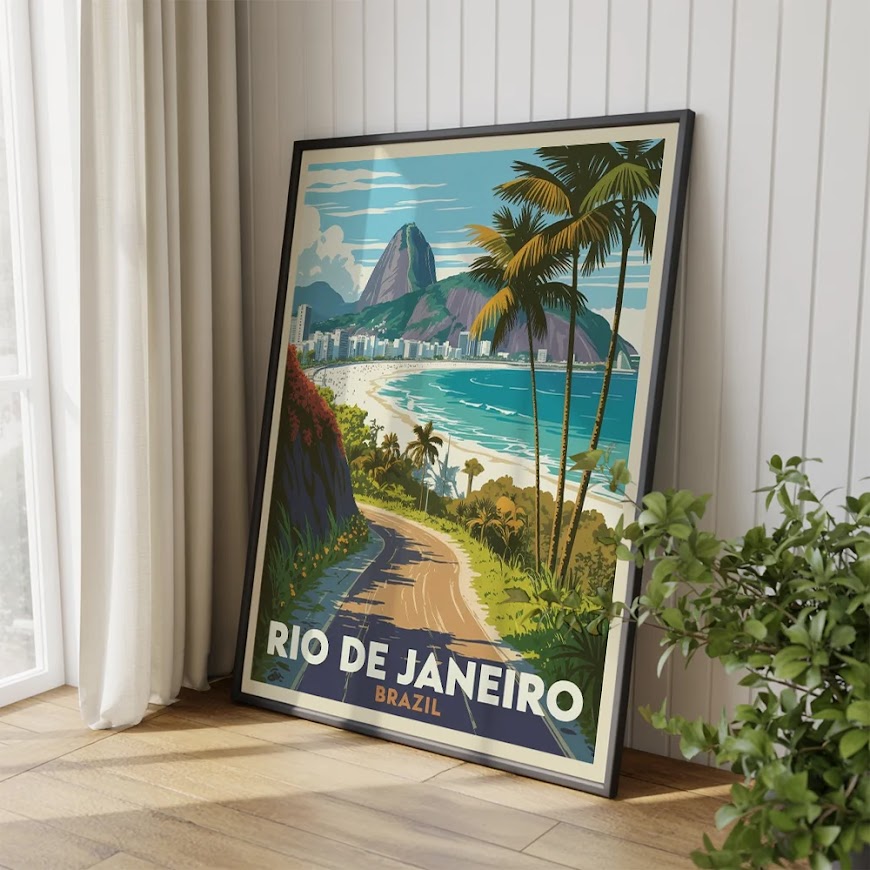 Malen nach Zahlen - Rio, Brasilien