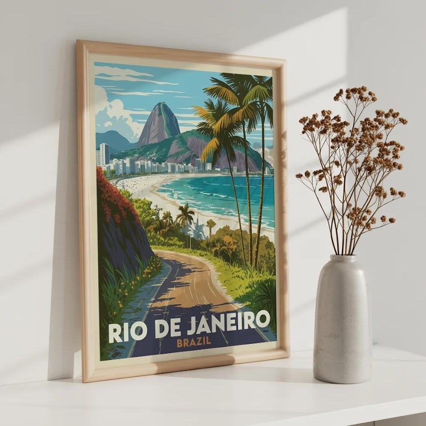 Malen nach Zahlen - Rio, Brasilien