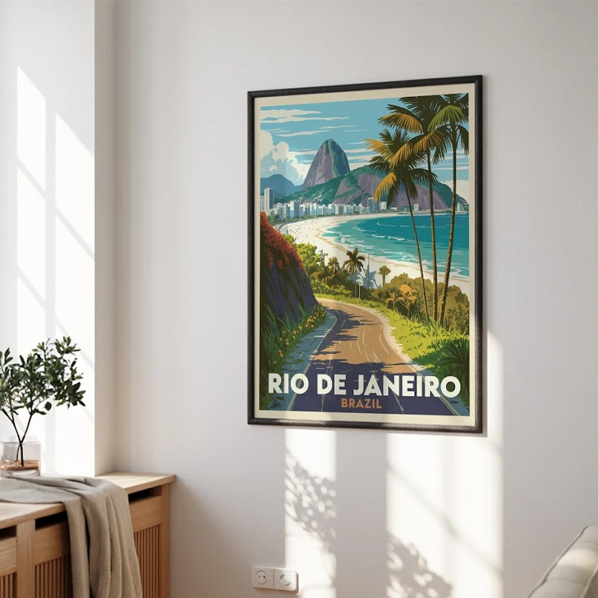 Malen nach Zahlen - Rio, Brasilien