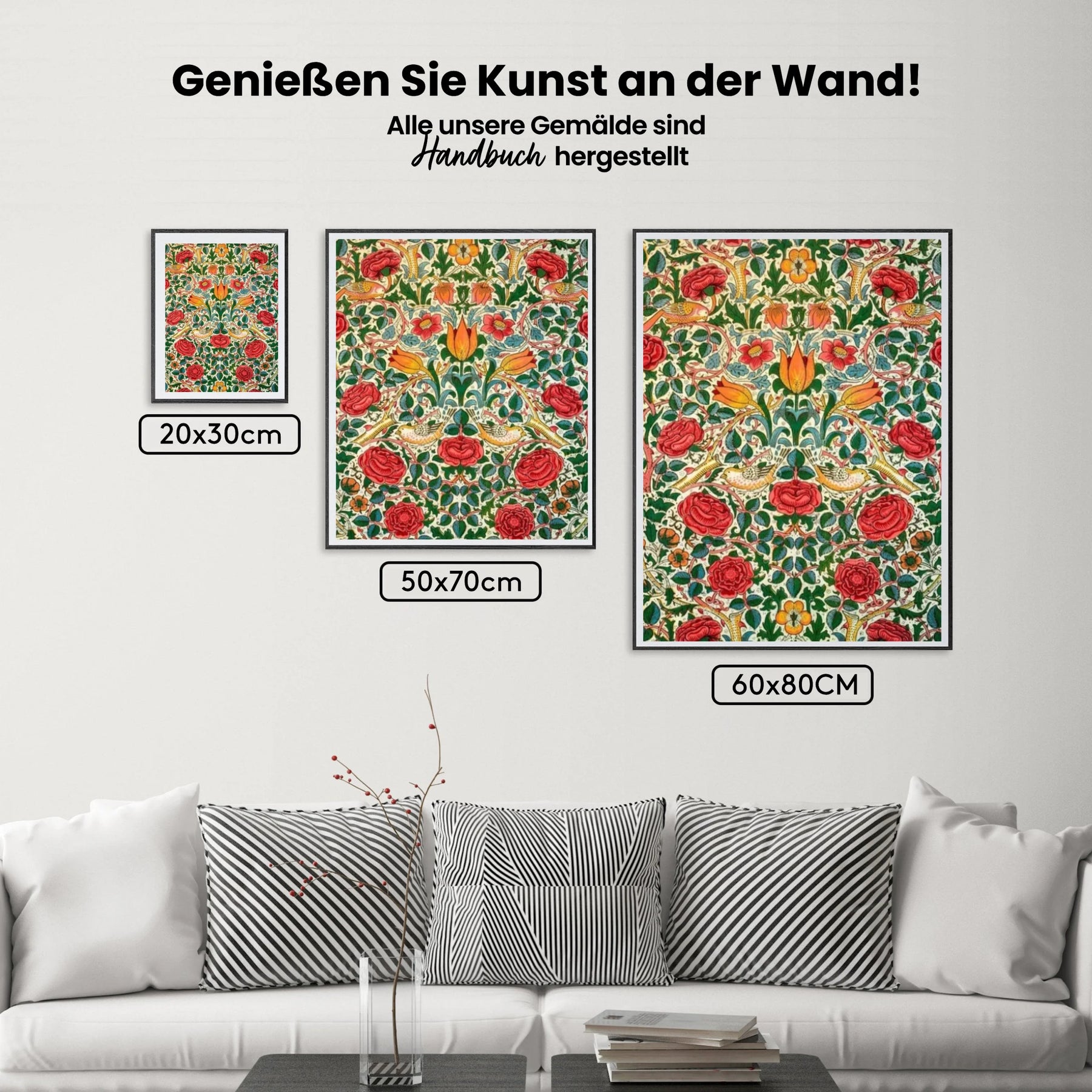 Malen nach Zahlen - Rosa