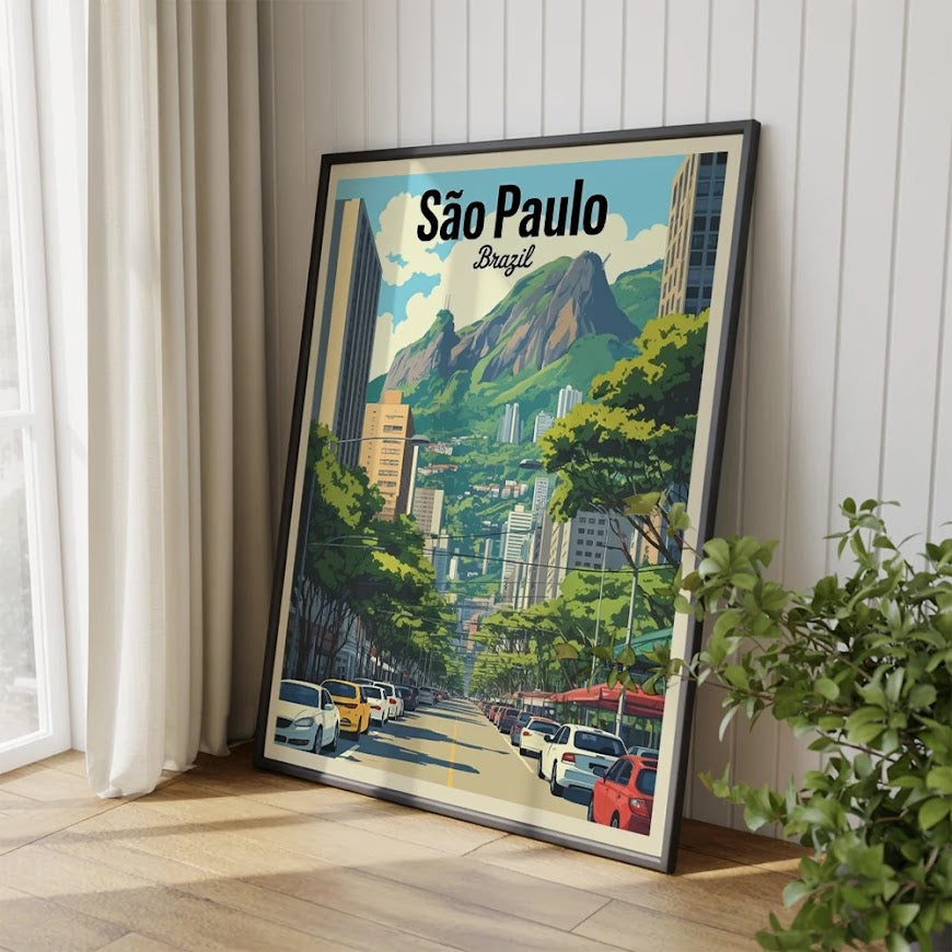 Malen nach Zahlen - Sao Paulo, Brasilien