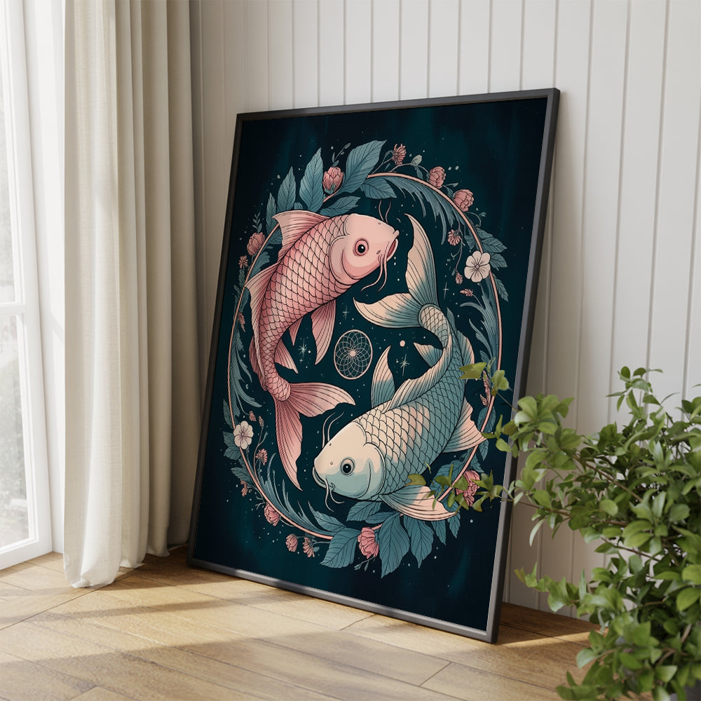 Malen nach Zahlen - Sternzeichen - Fische