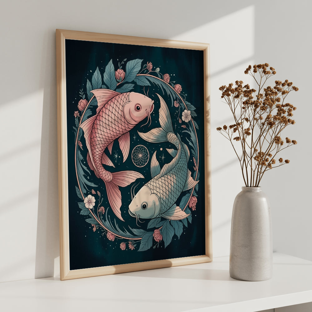 Malen nach Zahlen - Sternzeichen - Fische
