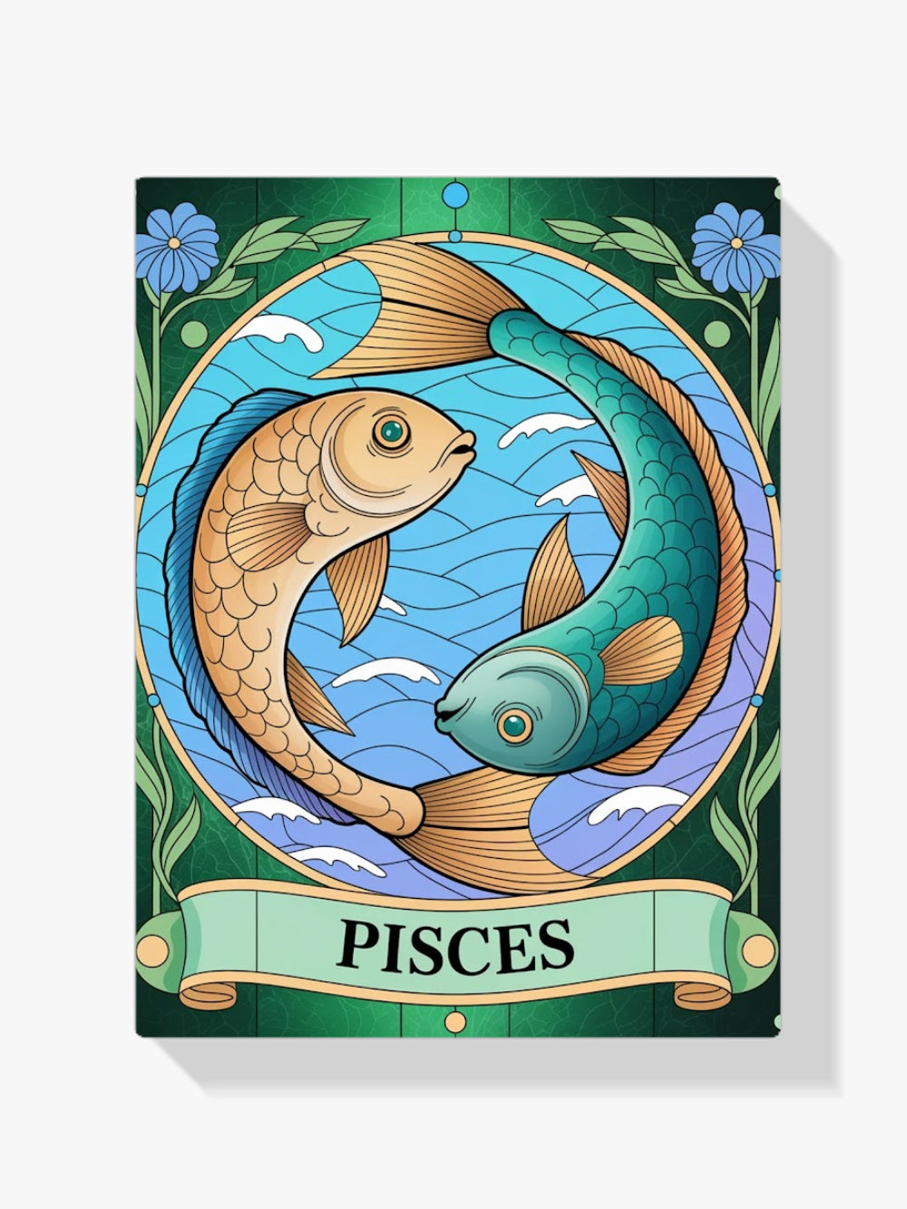 Malen nach Zahlen - Sternzeichen - Fische