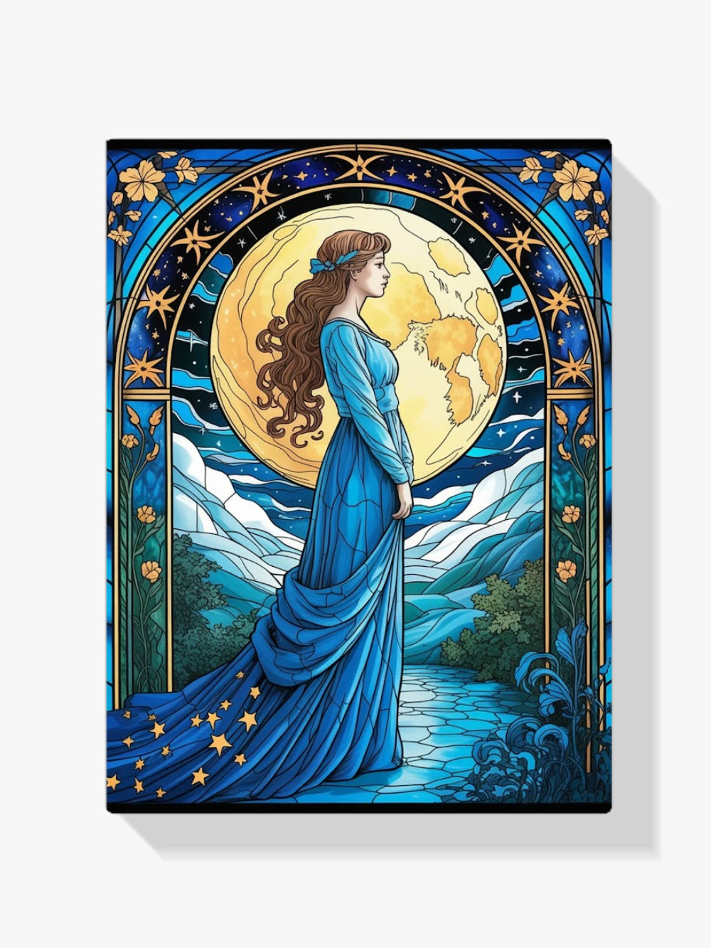 Malen nach Zahlen – Sternzeichen – Jungfrau-6 (3)